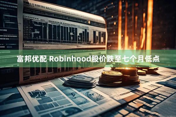 富邦优配 Robinhood股价跌至七个月低点